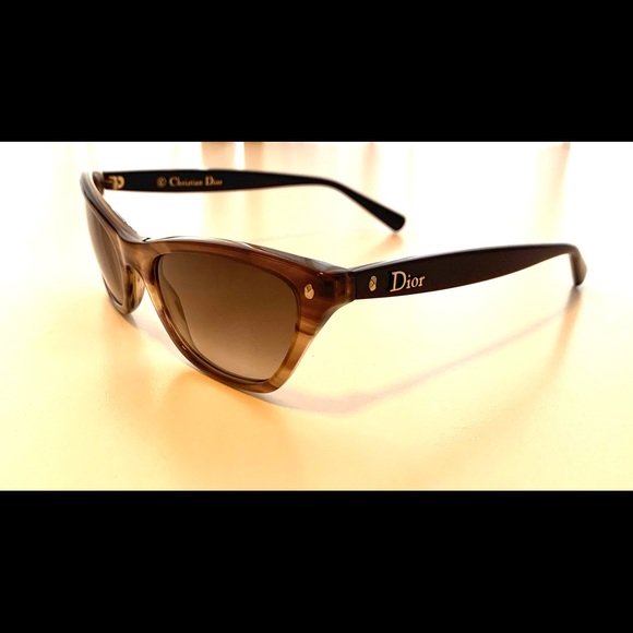 Dior Mohotani Cat Eye Havana Plum Sunglasses - Picture 9 of 9